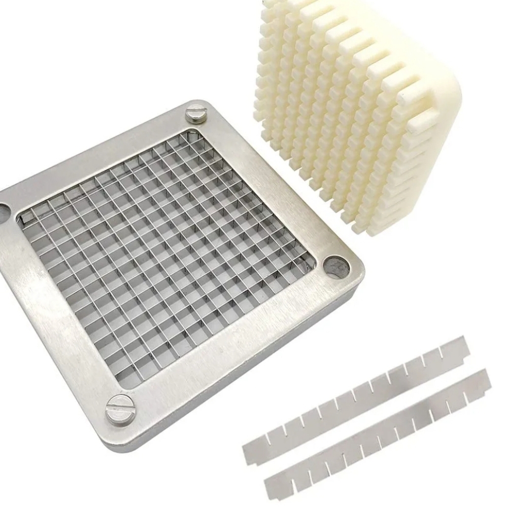 Four piece vegetable/ fruit chopper replacement plates
